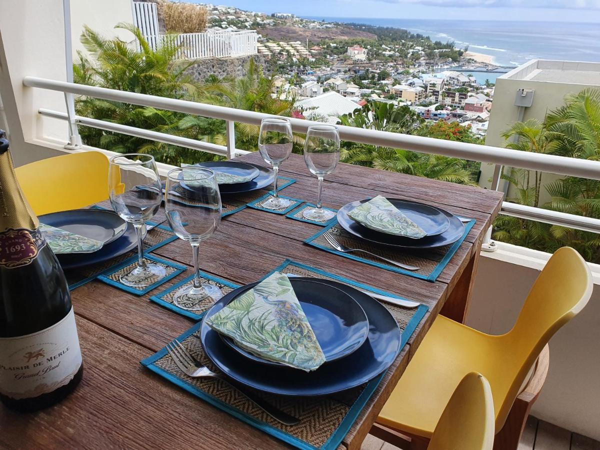 Blue Summer T3 - Vue Sur Mer - Saint Gilles Les Bains 외부 사진